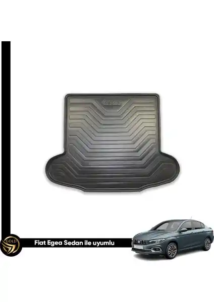 Fiat Egea Sedan 2015 ve Sonrası İçin Uyumlu Birebir Tasarım Bagaj Havuzu