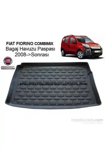 Fiat Fiorino ve Ford Courier İçin Dayanıklı Bagaj Havuzu Paspası Çözümü