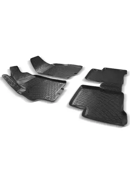 Fiat Linea 2007 Sonrası İçin 3D Havuzlu Siyah Paspaslar Kaliteli ve Uyumlu Tasarım