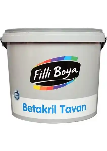 Filli Boya Betakril Tavan Boyası: Dayanıklı, Kolay Uygulamalı İç Mekan Boyası