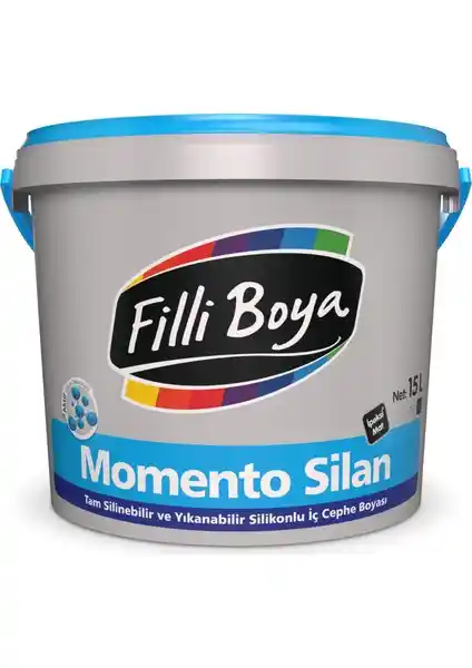 Filli Boya Momento Silan İpeksi Mat Boyası İç Mekanlar İçin Dayanıklı ve Estetik Çözüm