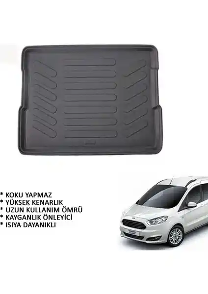 Ford Courier 2014 ve Üzeri Modeller İçin Dayanıklı ve Estetik Bagaj Havuzu