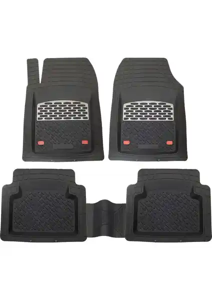 Ford Fiesta 2003-2008 İçin Dayanıklı ve Şık Derin Havuzlu Paspaslar
