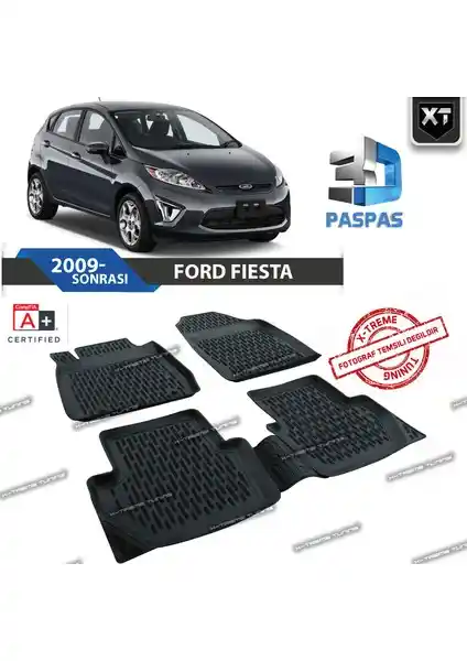 Ford Fiesta 2009 ve Sonrası İçin Uygun 3D Havuzlu Paspaslar Detaylı İnceleme ve Analizi