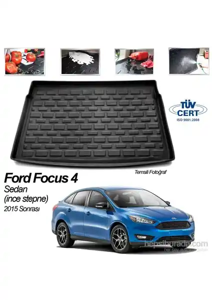 Ford Focus 4 Sedan 2015 Model İçin Otomix Bagaj Havuzu Detaylı Değerlendirme