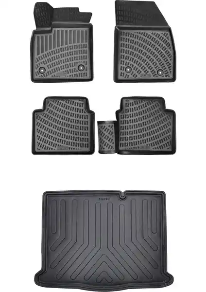 Ford Focus 5 3D Havuzlu Paspas ve Bagaj Havuzu: Yüksek Kalite ve Koruma Çözümleri