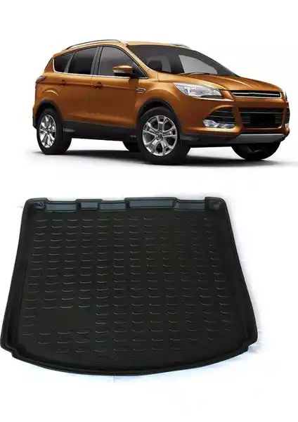 Ford Kuga 2013-2017 için dayanıklı 3D bagaj havuzu incelemesi ve özellikleri