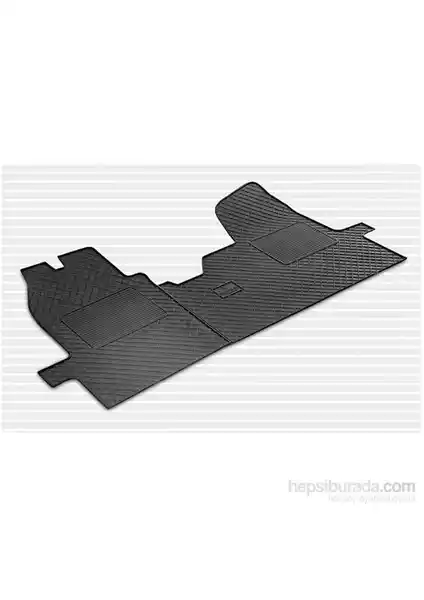 Ford Transit V347 İçin Siyah Kauçuk Paspaslar Dayanıklılık ve Şıklık Sunar