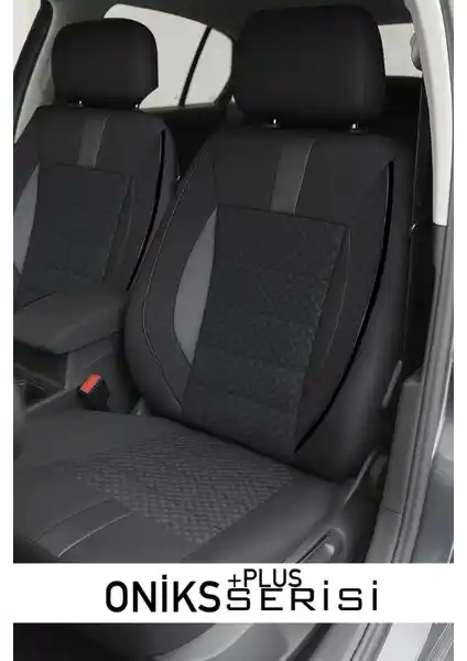 Garaj Marketim Oniks Plus Füme Deri Detaylı Oto Koltuk Kılıfı Şık ve Uyumlu Tasarım Özellikleri