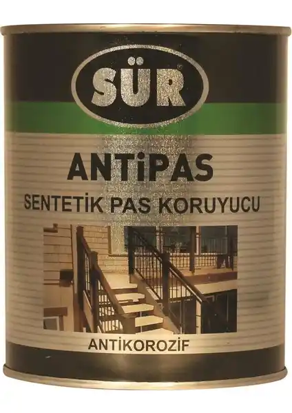 Gen Sür Antipas 500g Gri Pas Önleyici Astar Metal Yüzey Koruma Çözümü