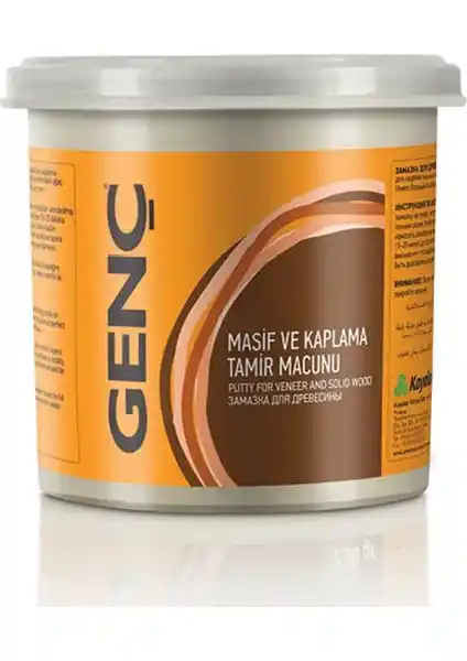 Genç İç ve Dış Cephe Tamir Macunu Açık Çam 230 gr - Dayanıklı ve Kolay Uygulama