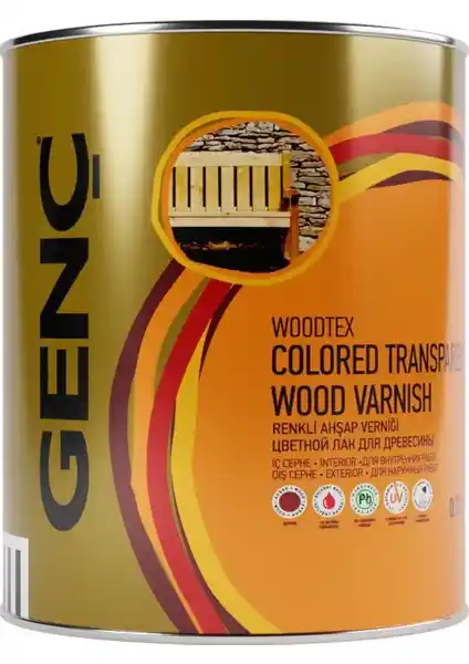 Genç Renkli Ahşap Vernik 0010 Naturel: Estetik ve Dayanıklı Ahşap Koruma Çözümü