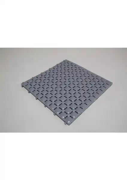 Gerçek Trend Gri Ortopedik Plastik Yer Karosu 33x33 cm Güvenli ve Dayanıklı Zemin Kaplaması