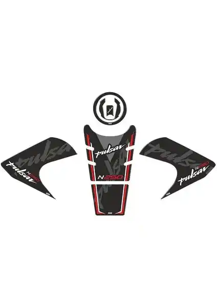 Gogomoto Bajaj Pulsar N250 2022-2023 Uyumlu Tank Pad Seti ile Koruma ve Estetik Artışı