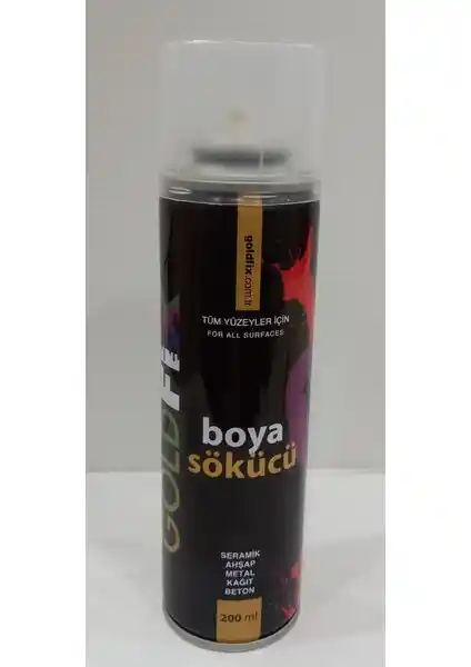 Goldfix Boya Sökücü 200ML: Güçlü ve Etkili Boya Temizleme Çözümü