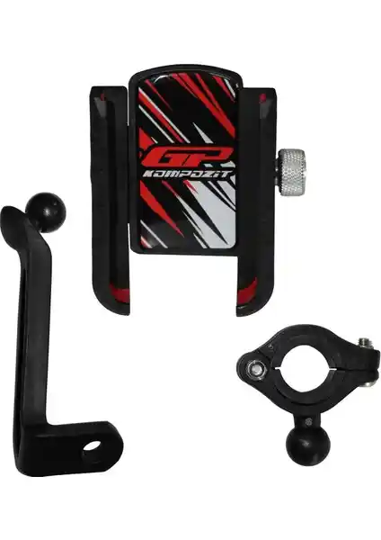 GP Kompozit Universal Ayarlanabilir Telefon Tutucu Siyah: Dayanıklı ve Çok Yönlü Mobil Destek