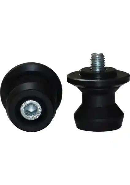 GP Kompozit Universal Sehpa Takozları Siyah 10 mm - Dayanıklı ve Uyumlu Motosiklet Aksesuarı