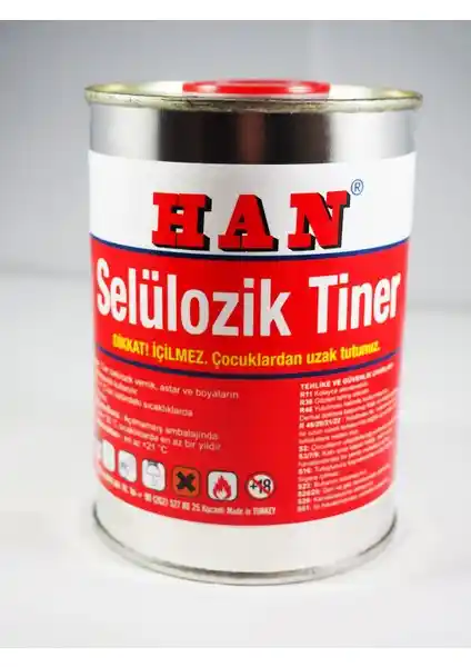 Han Selülozik Tiner: Yüksek Performanslı ve Çok Yönlü Boya Çözümünüz
