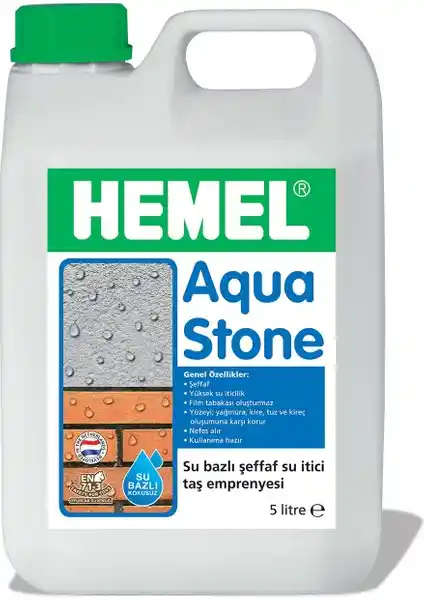 HEMEL Aqua Stone Taş Emprenyesi: Dayanıklı ve Estetik Yüzey Koruma Çözümü