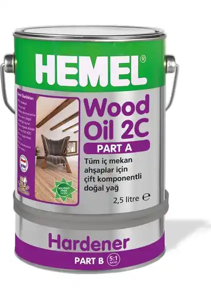 HEMEL Wood Oil 2C: Doğal ve Çevre Dostu Ahşap Koruma ve Estetik Çözüm