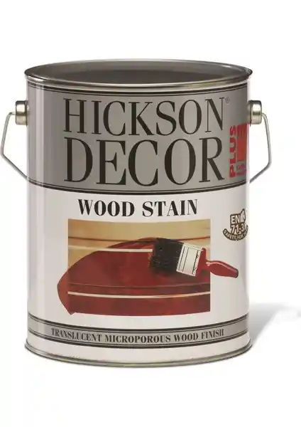 Hickson Dekor Plus Wood Stain Natural Dış Mekan Ahşap Koruyucu ve Estetik Boya