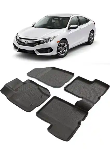 Honda Civic 2016 Sonrası İçin ModaCar 3D Havuzlu Paspas Özellikleri ve Kullanıcı Yorumları