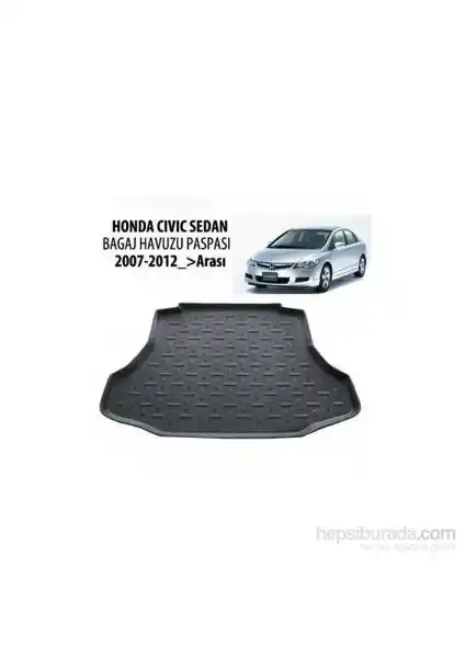Honda Civic Sedan 2007-2012 İçin Dayanıklı ve Estetik Bagaj Havuzu Çözümü