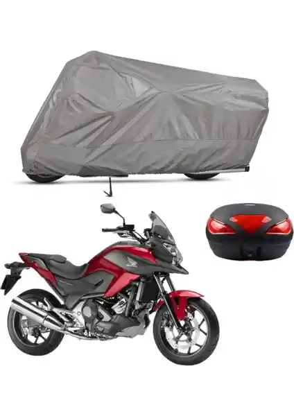 Honda NC 750X DCT İçin Uyumlu Arka Çanta ve Motosiklet Brandası İncelemesi