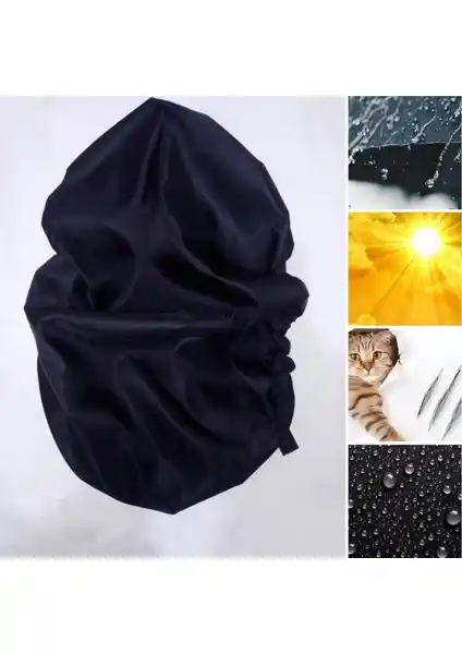 Honda PCX İçin Su Geçirmez Siyah Deri Koltuk Kılıfı Dayanıklı ve Şık Tasarım