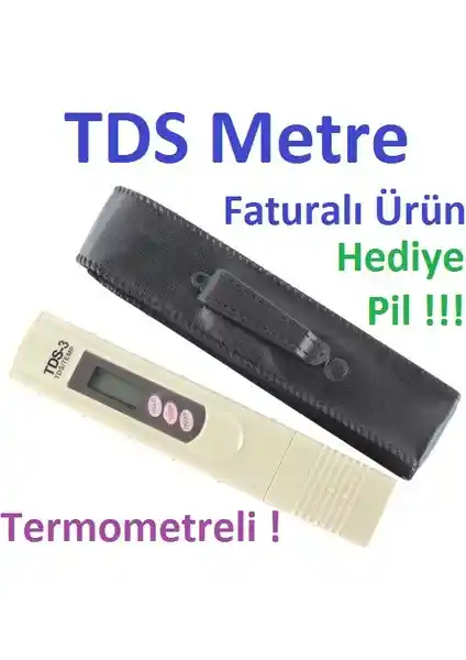 Hubstein TDS Metre Su Kalitesi Ölçüm Cihazı Detaylı İnceleme ve Özellikleri