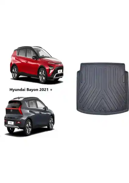 Hyundai Bayon 2023 İçin HC Oto 3D Bagaj Havuzu Dayanıklı ve Estetik Koruma Çözümü
