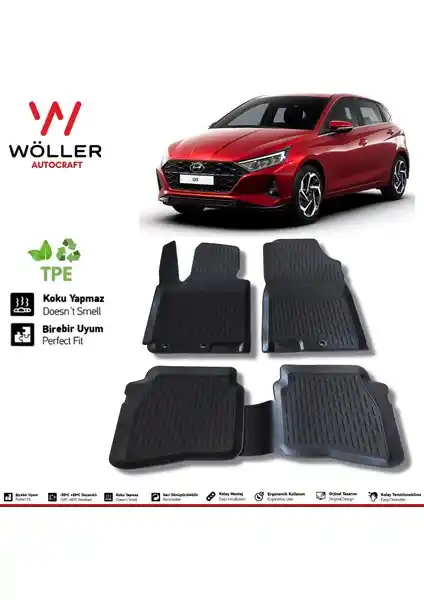 Hyundai i20 2021 Sonrası İçin Özel 3D Havuzlu Paspas Detaylı İnceleme ve Kullanıcı Yorumları