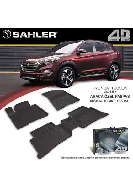 Hyundai Tucson 2016-2020 İçin Sahler Havuzlu Paspaslar Detaylı İnceleme ve Özellikleri