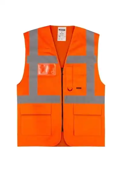 İşmont Tech File Detaylı Yönetici Yeleği Güvenlik ve Fonksiyonellik Sunan Profesyonel Giysi