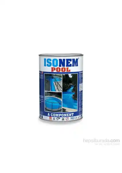 İsonem Pool Poliüretan Esaslı 2 Bileşenli Havuz Boyası: Dayanıklılık ve Estetik İçin Güçlü Çözüm