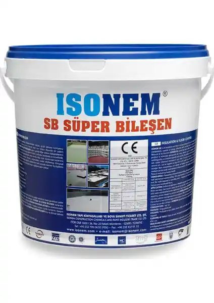 İsonem SB Super Bilesen 5Kg: Dayanıklı ve Çok Yönlü Yalıtım Malzemesi Özellikleri
