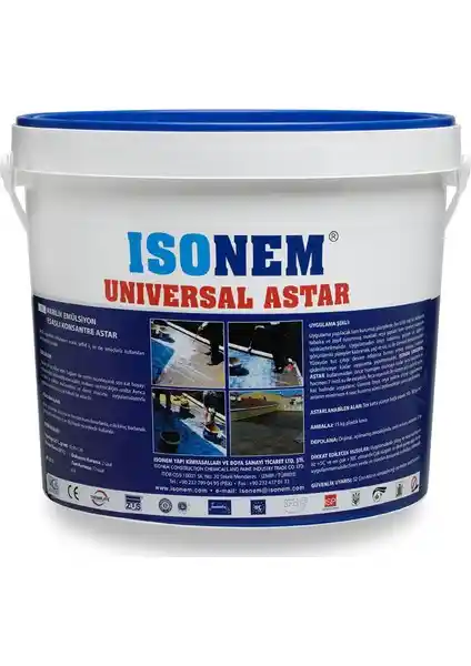İsonem Universal Astar 5 Kg Yüzey Hazırlığında Güçlü ve Çok Yönlü Çözüm