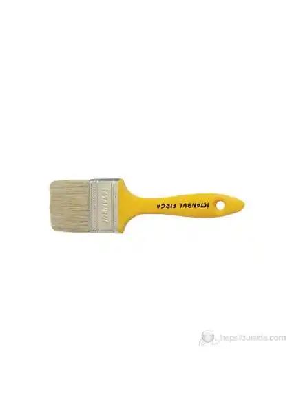 İstanbul Fırça No:3 Doğal Kıllı Kestirme Fırça Profesyonel Boya Uygulamaları İçin