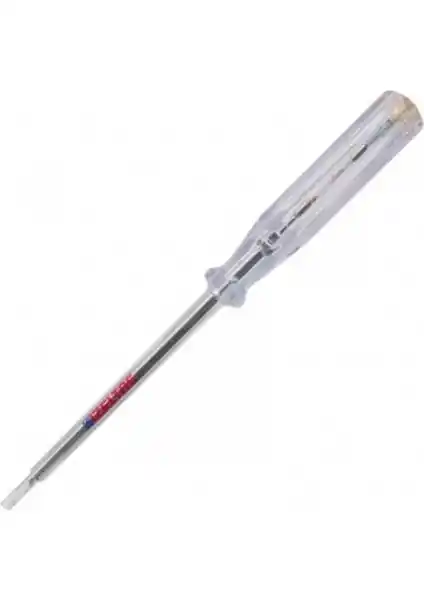 İzeltaş 190 mm Şeffaf Saplı Manuel Kontrol Kalemi ile Güvenilir Elektrik Testi
