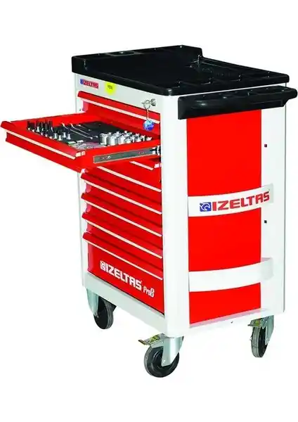 İzeltaş Pro Serisi Takım Dolabı: Dayanıklı ve Geniş Depolama Çözümü