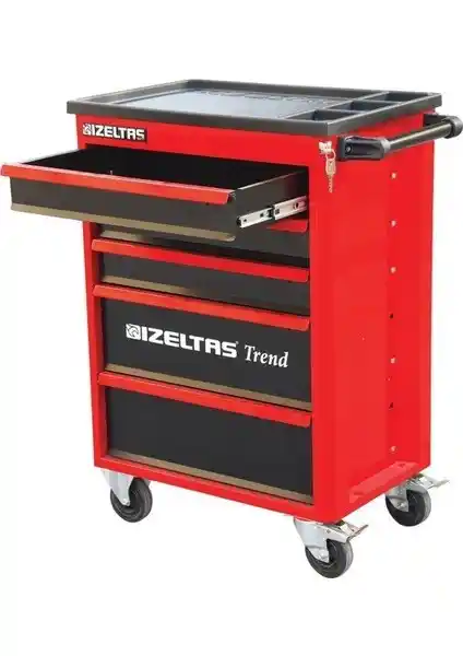 İzeltaş Trend Serisi Takım Dolabı 96 Parça Çok Fonksiyonlu ve Dayanıklı Saklama Çözümü