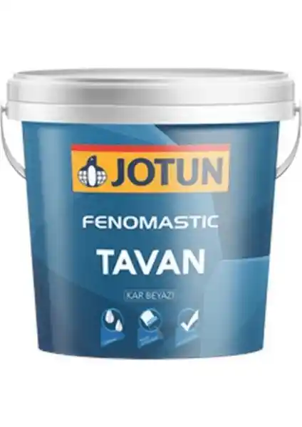 Jotun Fenomastic Tavan Boyası İç Mekanlar için Yüksek Beyazlık ve Kolay Uygulama Özelliğiyle
