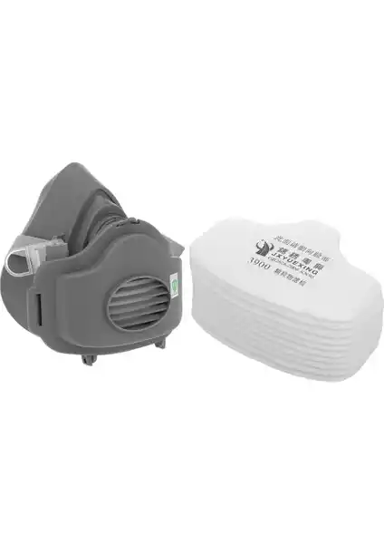 Jxyuexing Anti Toz Maskesi Filtresi Gaz Maskesi Seti Otomotiv İçin Dayanıklı ve Kullanışlı