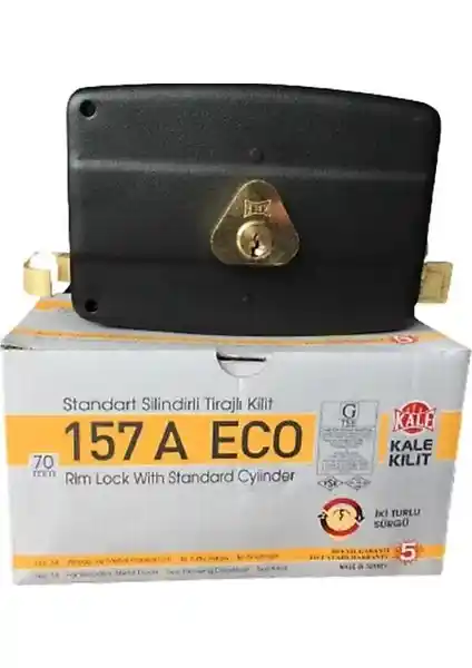 Kale 157A Eco Silindirli Tirajlı Kilit Güvenlik ve Estetik Bir Çözüm