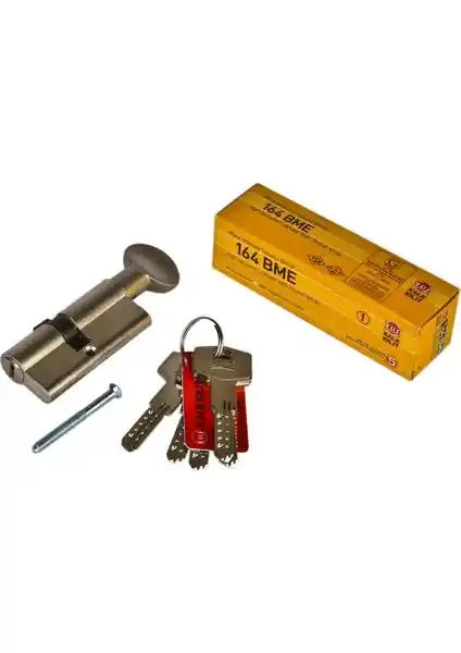 Kale 164 BME Bilyalı Mandallı Barel Kapı Kilidi Güvenlik ve Dayanıklılık İçin Uygun