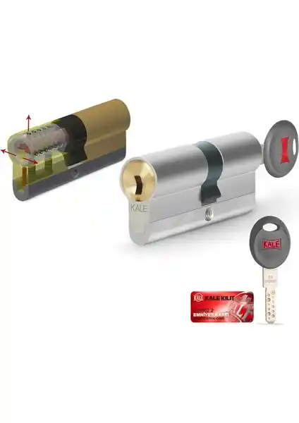 Kale 164 Cec 68 mm Tüpten Şifreli Güvenlik Kilit Göbeği Detayları ve Özellikleri