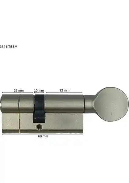 Kale 164 KTB Sm 68MM Nikel Güvenlik Çelik Kapı Silindiri Sistemleri Özellikleri ve Avantajları
