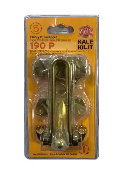 Kale Kilit 190 P Emniyet Kelepçesi Güvenliği Artıran Dayanıklı Kilit Çözümü