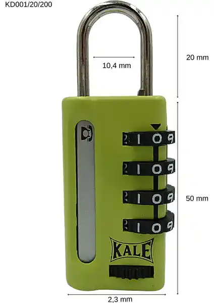 Kale Şifreli Asma Kilit: Güvenlik ve Kullanım Kolaylığını Bir Arada Sunar