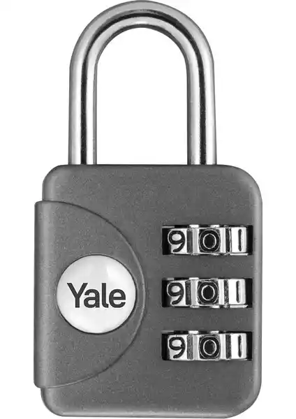 Kale Yale Geniş Tip Mini Şifreli Asma Kilit Kırmızı Renkli Güvenlik Çözümü